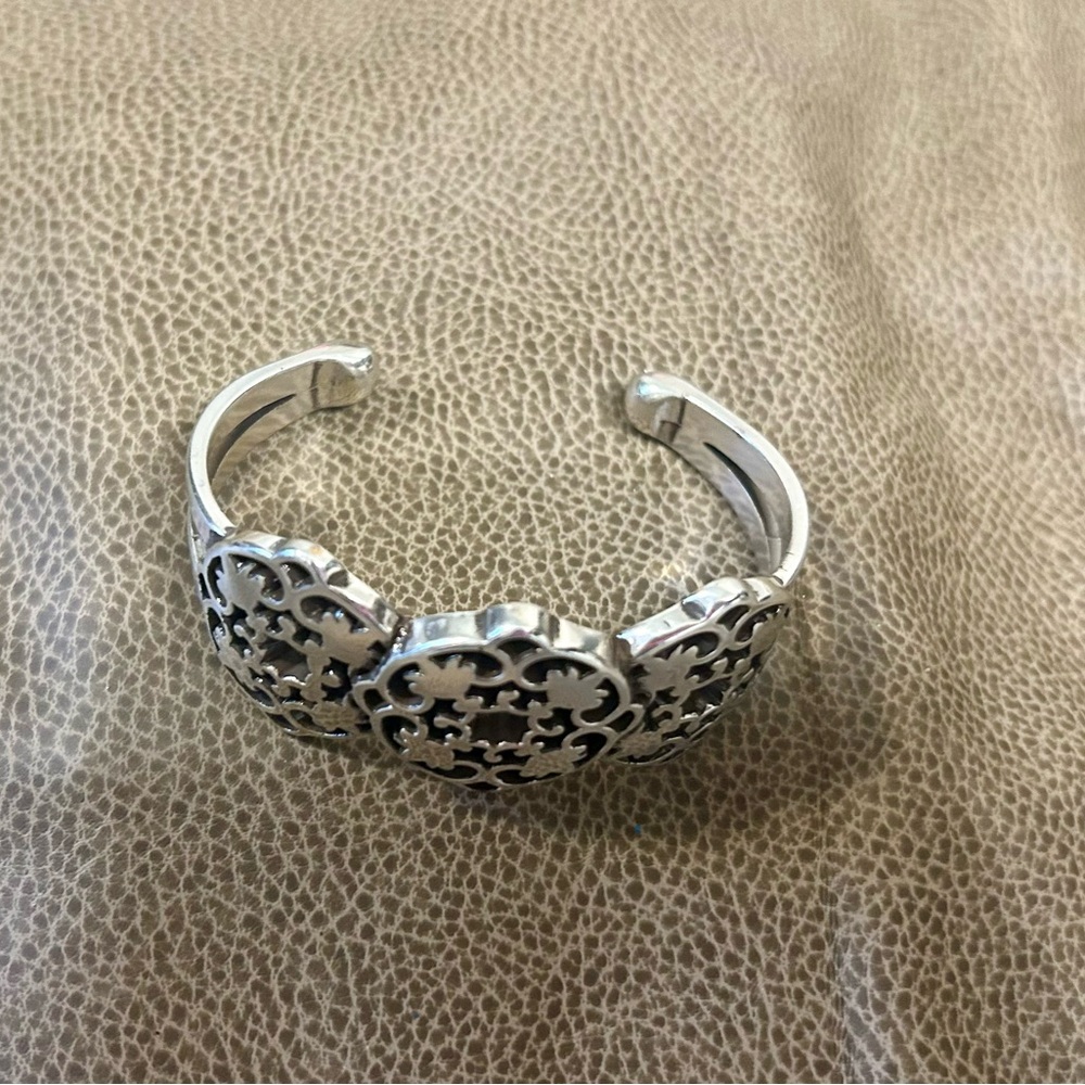 Elegant Sterling Silver Cuff Bracelet